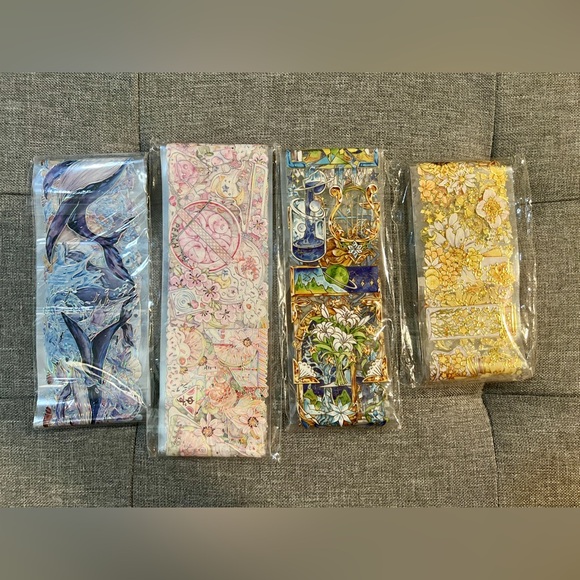 Waterproof PET Tape cute, lovely,Flower, journal sticker, Notebook, hand account - Picture 2 of 6